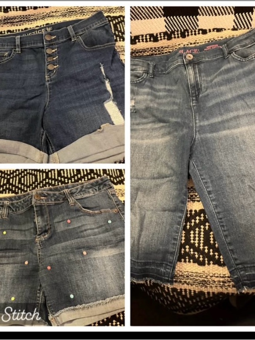 Girls 16+ Lot of 3 Stretchy Denim Shorts
Soft & Comfortable BACK-To-School